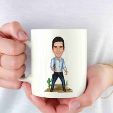 Hediye Moda Erkek Kovboy Karikatürlü Kupa Bardak
