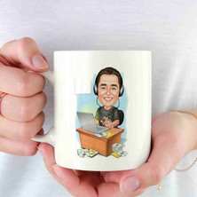 Hediye Moda Erkeklere Özel Karikatürlü Kupa Bardak