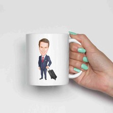 Hediye Moda Iş Admlarına Özel Karikatürlü Kupa Bardak