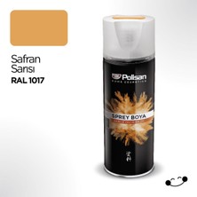 Polisan Sprey Boya Akrilik Safran Sarı Ral 1017