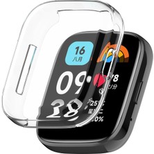 Nanospace Xiaomi Redmi Watch 3 Active Ile Uyumlu Tam Koruma Silikon Kılıf Renkli Kasa