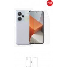 Wrapsol Xiaomi Redmi Note 13 Pro Plus Ön, Arka ve Yan 360 Derece Tam Kaplama Tpu Film