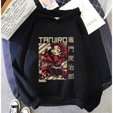 Populus Anime Tanjiro Kapşonlu Sweatshirt