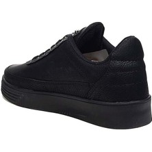 Garajmen Siyaha Beyaz ve Siyaha Siyah Erkek Sneaker Ayakkabı