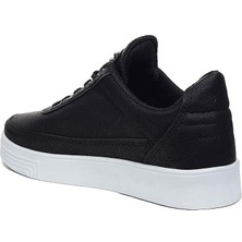 Garajmen Siyaha Beyaz ve Siyaha Siyah Erkek Sneaker Ayakkabı