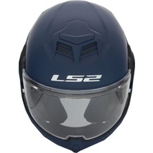 Ls2 Advant Mat Navy Mavi Kask