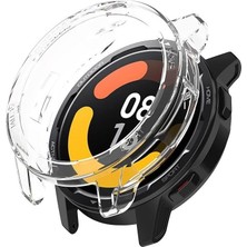 Nanospace Xiaomi Watch S1 Active Ile Uyumlu Kılıf Şeffaf Tam Koruma Kasa