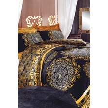 Çeyiz Diyarı Osmanlı Çift Kişilik Nevresim Takımı Sarı 178830