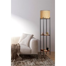 Lumexx Vega Siyah Rattan Başlıklı Lambader
