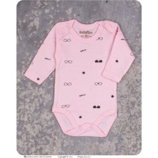 BabyToo Gözlük Star Desenli Uzun Kollu Bebek Badi