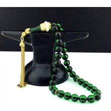 Takı925 Özel Tasarım Imame ve Püsküllü Ateş Krhribar Tesbih