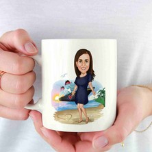 Hediye Moda Kadınlara Özel Karikatürlü Kupa Bardak