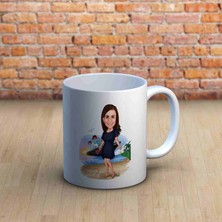 Hediye Moda Kadınlara Özel Karikatürlü Kupa Bardak