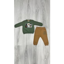 Miniword Erkek Bebek Şardonlu 3 Iplik Takım