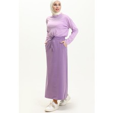 Bwest Beli Bağlamalı Cepli Spor Etek - 0152 - Leylak