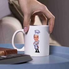 Hediye Moda Erkek Aşçılara Özel Karikatürlü Kupa Bardak