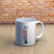 Hediye Moda Erkek Aşçılara Özel Karikatürlü Kupa Bardak