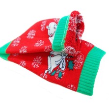 Dündar Pamuklu Havlu Yılbaşı Çan Desenli Parfüm Kokulu Çorap 3lü Paket