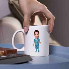 Hediye Moda Doktorlara Özel Karikatürlü Kupa Bardak