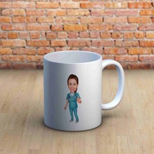 Hediye Moda Doktorlara Özel Karikatürlü Kupa Bardak
