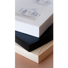 Ahşap Çerçeve 21X30CM Premium Frame Puzzle Forma Düğün Nişan Fotoğraf Çerçevesi