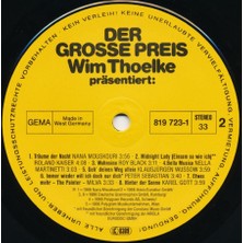 Der Große Preis • Wim Thoelke Präsentiert Die Super Schlager Parade 1986/87 Vinly Plak Alithestereo