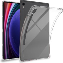 Nezih Case Samsung Galaxy Tab S7 Fe Lte / S7 Plus / S8 Plus Köşe Korumalı Şeffaf Kılıf T737/T736/T733/T730/T735