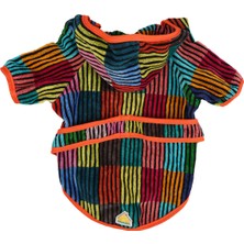 Göktürk Pati Evi Bambu Orange  Kedi & Köpek Bornoz