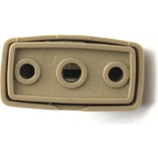 Plastech Seat Leon 2 2006-2012 Güneşlik Tutucu Klipsi Bej Krem 3B0857561A