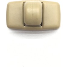 Plastech Seat Leon 2 2006-2012 Güneşlik Tutucu Klipsi Bej Krem 3B0857561A