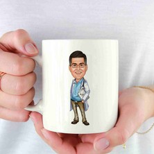 Hediye Moda Erkek Doktorlarımıza Özel Karikatürlü Kupa Bardak