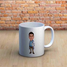 Hediye Moda Erkek Doktorlarımıza Özel Karikatürlü Kupa Bardak
