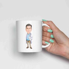 Hediye Moda Erkek Doktorlarımıza Özel Karikatürlü Kupa Bardak