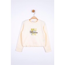 Nk Kids Kız Çocuk Puzzle Sweat