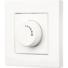 Günsan Elektrik Eqona Beyaz Dimmer 1000VA
