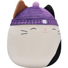 Squishmallows Squishmallow Mor Bereli Kedi Cam 40 cm