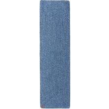 Cesta El Yapımı Örgü Lacivert Köşeli Runner 37x136 4018