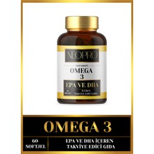 Neopro Omega 3 - Balık Yağı Vitamini - 60 Softgel