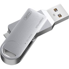 Xo XO-DK03 32GB Metal Gövdeli Koruyucu Tasarım Usb+Usb-C Bellek Flash Disk