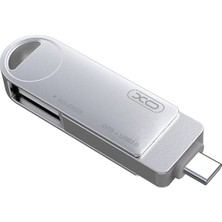 Xo XO-DK03 64GB Metal Gövdeli Koruyucu Tasarım Usb+Usb-C Bellek Flash Disk