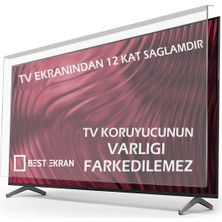 Best Ekran Tcl 43S5400A Ekran Koruyucu - Tcl 43" Inç 109 Ekran Çerçevesiz Koruyucu Google Ledtv