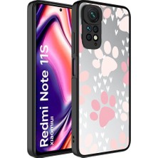MobaxAksesuar Xiaomi Redmi Note 11S Global Kılıf Aynalı Desenli Kamera Korumalı Parlak Mirror Kapak