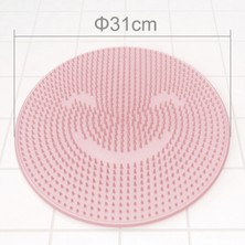 Maskot Çap 31 cm Silikon Banyo Ayak Sırt Masaj Pedi (Yurt Dışından)