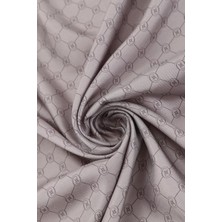 Vakko Monogram Tivil Ipek Eşarp 30008898-GRI