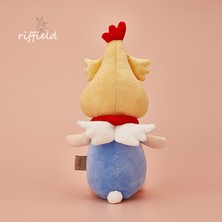 Maskot 20CM Mavi Melek Ayı Bebek Peluş Oyuncak (Yurt Dışından)