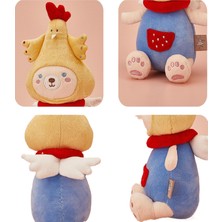 Maskot 20CM Mavi Melek Ayı Bebek Peluş Oyuncak (Yurt Dışından)