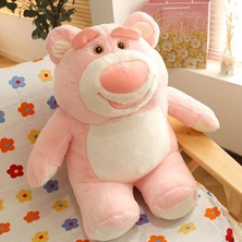 Maskot 30CM Pembe Çilek Ayı Hayvan Peluş Bebek1 (Yurt Dışından)