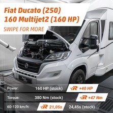 Race Chip Fiat Ducato Karavan (250) 2.3L Multijet 160 (160 HP) GTS Chip Tuning Seti