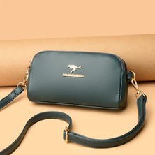 Daybreak Çift Katmanlı Mini Küçük Kare Çanta Tek Omuz Crossbody Çanta (Yurt Dışından)