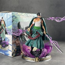 jyhong One Piece Zoro Üç Kılıç Stili Özel Sürüm Anime Karakter Modeli (Yurt Dışından)